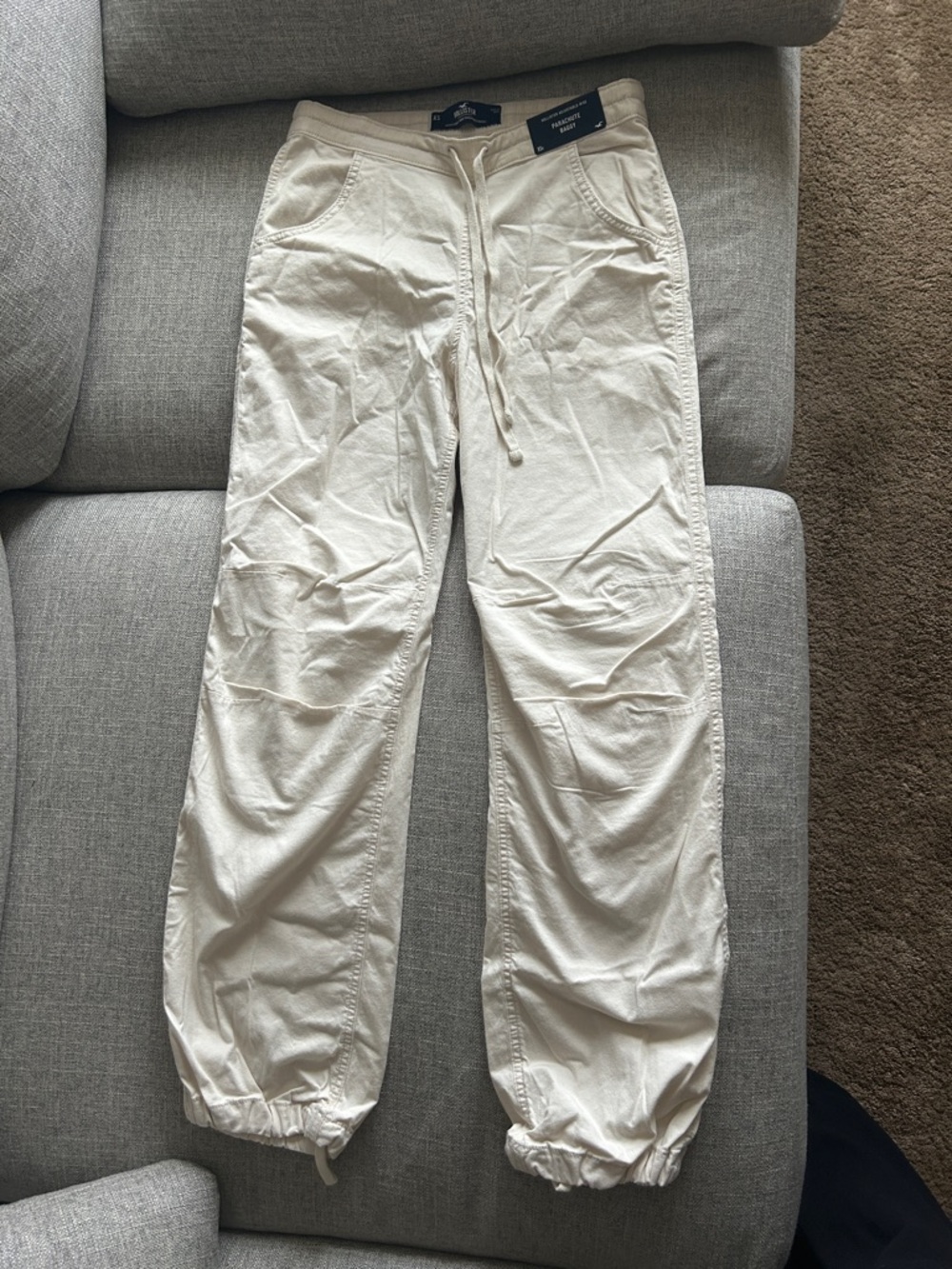 Hollister Adjustable Parachute Pant